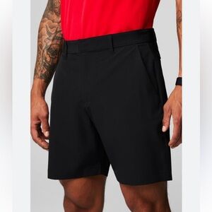 Fabletics Men's Black Flat Front Shorts Sz XXL